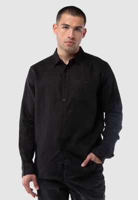 Imagen 2 del producto Camisa Manga Larga Lino Black Black Bubba