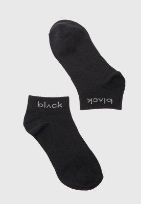 Imagen 2 del producto Short Socks Line Stretch Black Black Bubba