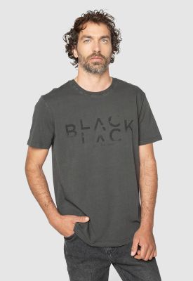 Tee Iconic Dark Grey Black Bubba