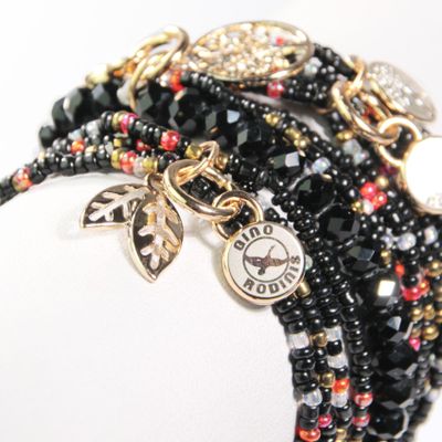 Imagen 2 del producto Brazalete Gino Rodinis B406NG Negro