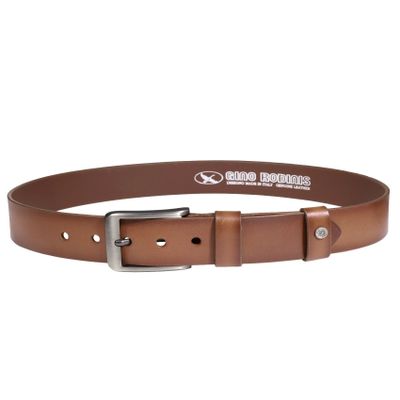 Imagen 2 del producto CINTURON CUERO HOMBRE  GINO RODINIS  2523  |  CAMEL 