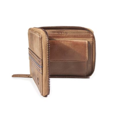 Imagen 2 del producto Billetera Gino Rodinis  Borsalino 158 Café/Azul