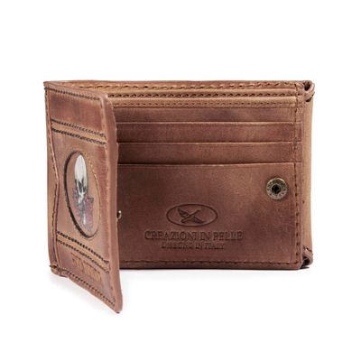 Imagen 2 del producto Billetera  Coco 991.2 Calavera Café Gino Rodinis 