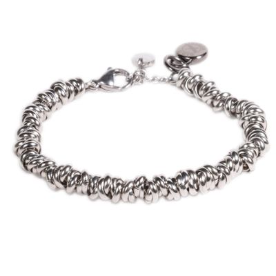 Imagen 1 del producto BRAZALETE UNISEX GINO RODINIS B514 | Plateado