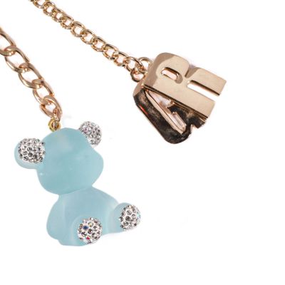 Imagen 2 del producto LLAVERO Y COLGANTE DE BOLSO  MUJER GINO RODINIS  LL138 CELESTE