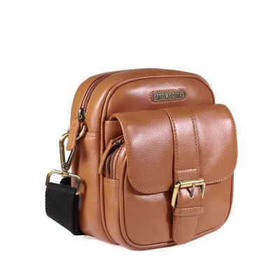 Imagen 2 del producto MORRAL DE CUERO  GINO RODINIS  1260 CAMEL