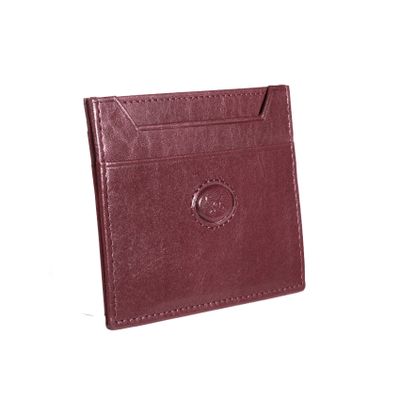 Imagen 2 del producto Tarjetero de cuero Hombre Bolonia 1173 | Rojo