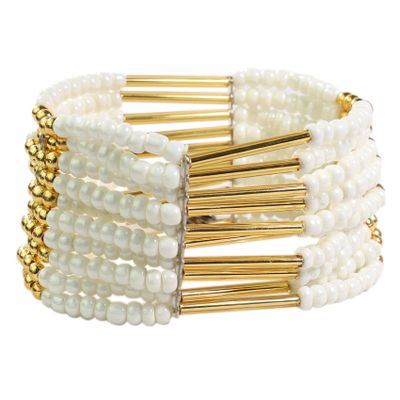 Brazalete Gino Rodinis B407BL Blanco