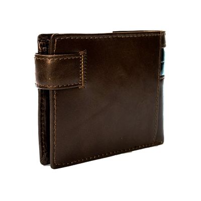 Imagen 2 del producto BILLETERA DE CUERO HOMBRE  PAOLO  673 NEGRO GINO RODINIS 