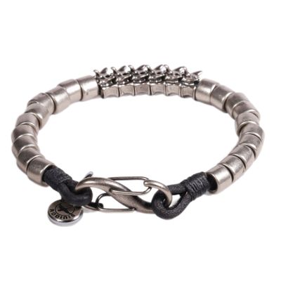 Imagen 2 del producto BRAZALETE HOMBRE GINO RODINIS B521 | Plateado