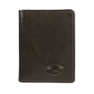 Tarjetero de cuero Hombre Bolonia 1172 | Olivo