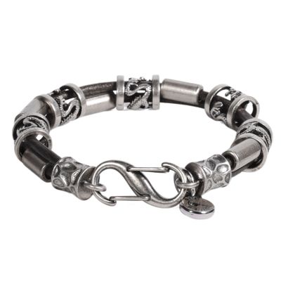 Imagen 2 del producto BRAZALETE HOMBRE GINO RODINIS B527 | Negro