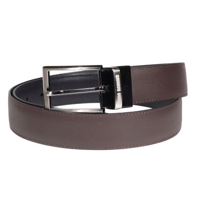 CINTURON REVERSIBLE HOMBRE  GINO RODINIS  1964  |  CAFÉ