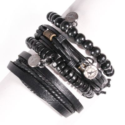 SET BRAZALETE HOMBRE GINO RODINIS  B437