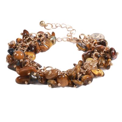 BRAZALETE MUJER GINO RODINIS B511 | Café