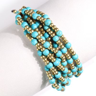 Brazalete Gino Rodinis B405TRQ Turquesa