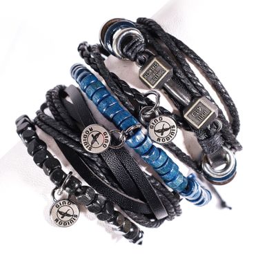 Imagen 1 del producto SET BRAZALETE HOMBRE GINO RODINIS  B428