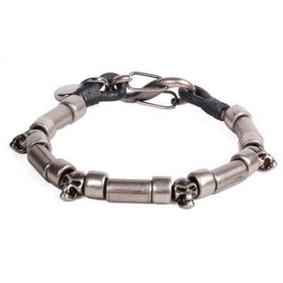 BRAZALETE HOMBRE GINO RODINIS B524 | Plateado