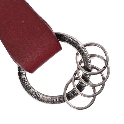 Imagen 2 del producto LLAVERO CUERO HOMBRE GINO RODINIS LL118 BURDEOS