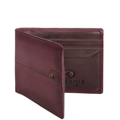 Imagen 2 del producto Billetera de cuero HombreTexas 1.164 Rojo/Marrón