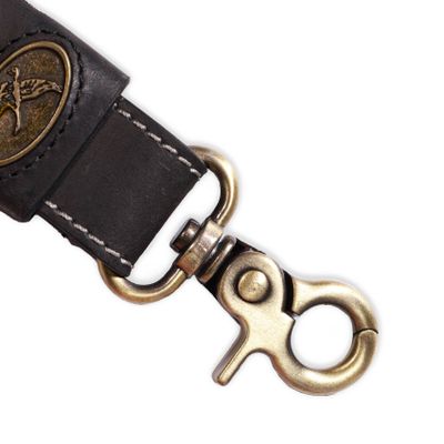 Imagen 2 del producto LLAVERO CUERO HOMBRE GINO RODINIS LL113 NEGRO