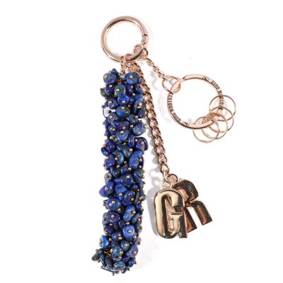 Imagen 1 del producto LLAVERO Y COLGANTE DE BOLSO MUJER GINO RODINIS LL126 AZUL