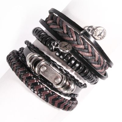 SET BRAZALETE HOMBRE GINO RODINIS  B435