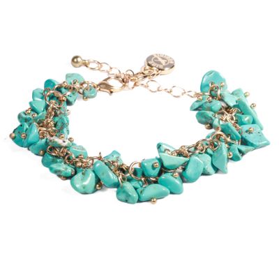 BRAZALETE MUJER GINO RODINIS B511 | Turquesa