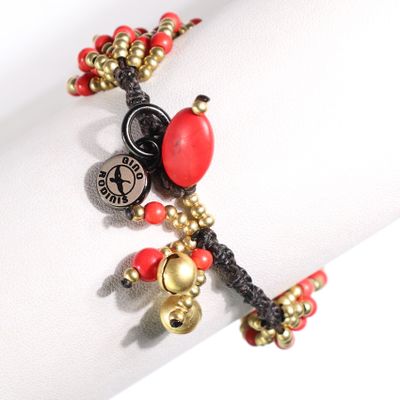 Imagen 2 del producto Brazalete Gino Rodinis B405RJ Rojo