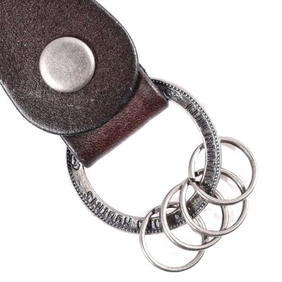 Imagen 2 del producto LLAVERO CUERO HOMBRE GINO RODINIS LL120 CAFÉ