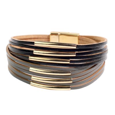 Brazalete Gino Rodinis B396NG Negro