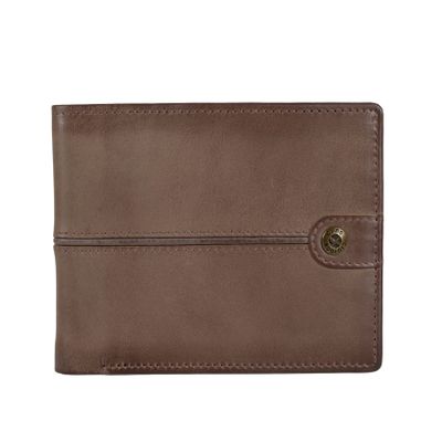 Billetera de cuero Hombre Texas 1.164 Camel/Marrón