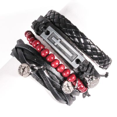 SET BRAZALETE HOMBRE GINO RODINIS  B430