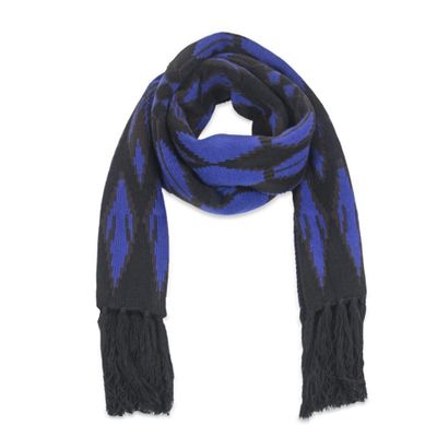 Imagen 2 del producto Bufanda Unisex 2034 Azul con Negro