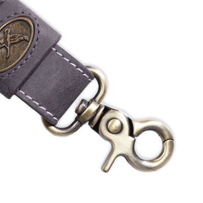 Imagen 2 del producto LLAVERO CUERO HOMBRE GINO RODINIS LL113 GRIS