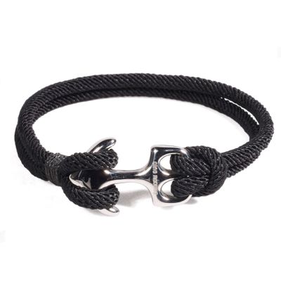 BRAZALETE HOMBRE GINO RODINIS B541 | Negro