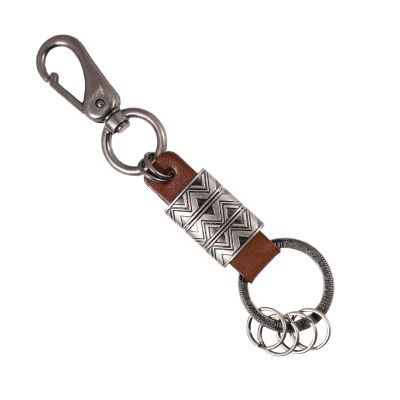 Imagen 1 del producto LLAVERO CUERO HOMBRE  GINO RODINIS  LL123 CAMEL