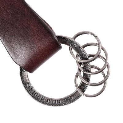 Imagen 2 del producto LLAVERO CUERO HOMBRE GINO RODINIS LL118 CAFÉ