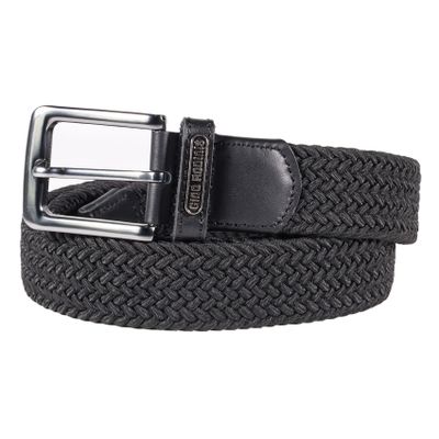 CINTURÓN ELASTICADO GINO RODINIS HOMBRE 2508 NEGRO S-M