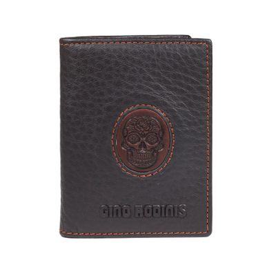 TARJETERO DE HOMBRE CAFÉ  939 GINO RODINIS