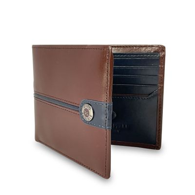 Imagen 2 del producto Billetera Invictus 575 Marrón/Azul