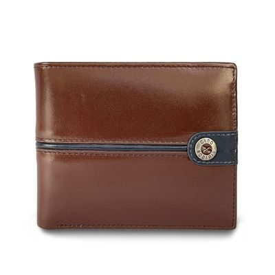 Billetera Invictus 575 Marrón/Azul