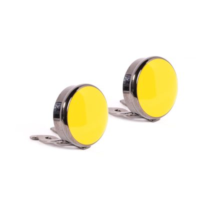 Imagen 2 del producto Set Pasador De Corbata Y Cubre Botón Gino Rodinis TB019 Amarillo