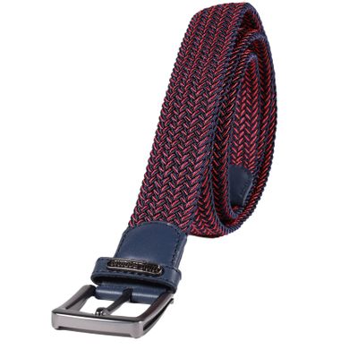 Imagen 2 del producto CINTURÓN ELASTICADO GINO RODINIS HOMBRE 2518 AZUL/ROJO L-XL