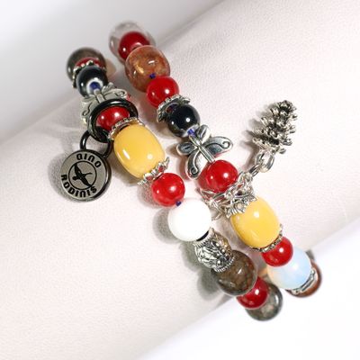 Brazalete Gino Rodinis B391BD Burdeo