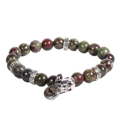 Imagen 2 del producto BRAZALETE UNISEX GINO RODINIS B504 | Verde Jade