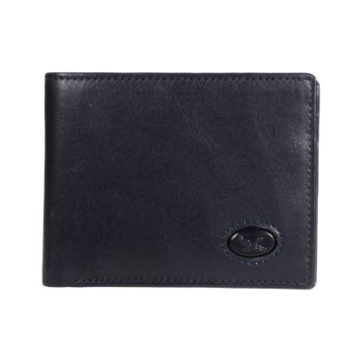 Billetera de cuero Hombre Bolonia 1170 | Azul