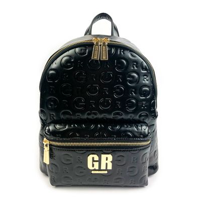 Mochila Gino Rodinis Eco Cuero 2108 Negro