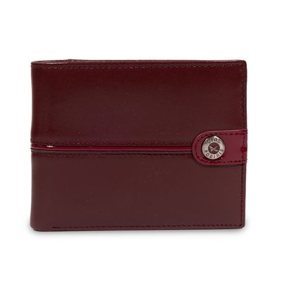 Billetera Hombre Invictus 575 Rojo Gino Rodinis