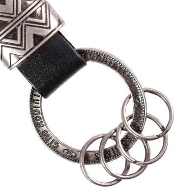 Imagen 2 del producto LLAVERO CUERO HOMBRE GINO RODINIS LL123 NEGRO